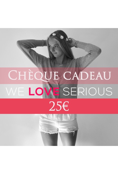 Chèque cadeau 25€